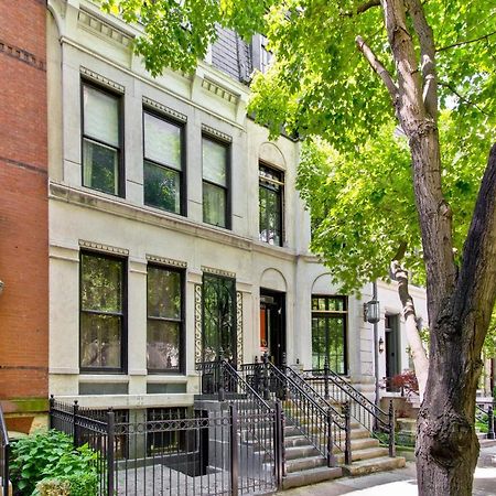 Historic Luxury Townhouse In Downtown Chicago Villa Exteriör bild