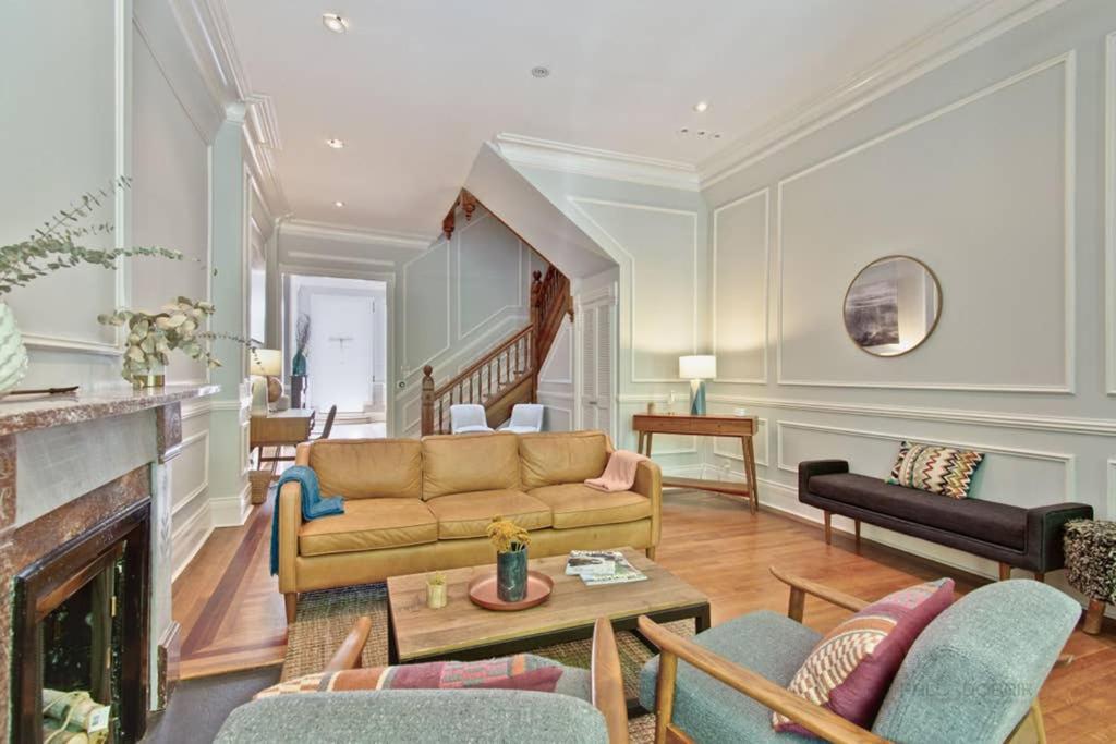 Historic Luxury Townhouse In Downtown Chicago Villa Exteriör bild