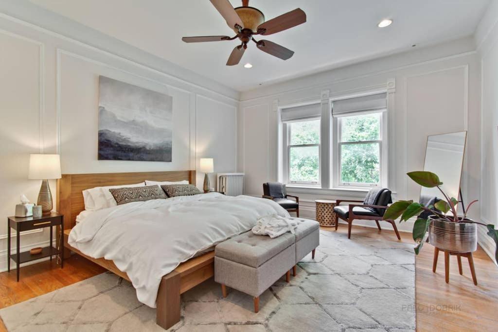 Historic Luxury Townhouse In Downtown Chicago Villa Exteriör bild