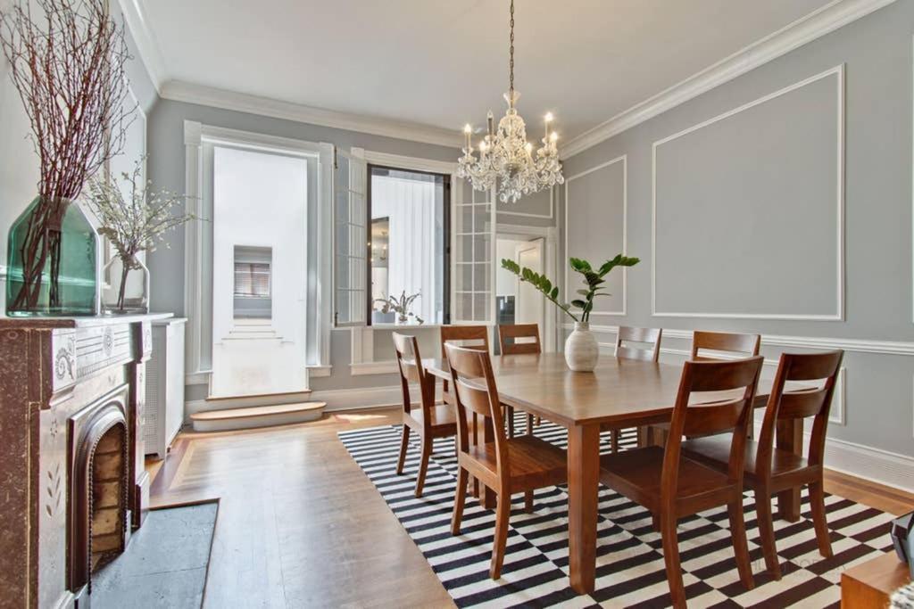 Historic Luxury Townhouse In Downtown Chicago Villa Exteriör bild