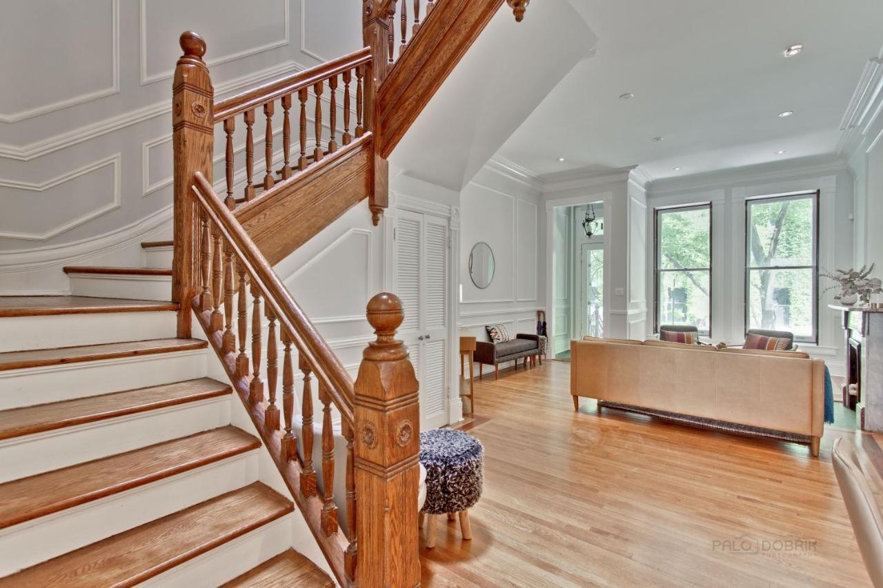 Historic Luxury Townhouse In Downtown Chicago Villa Exteriör bild